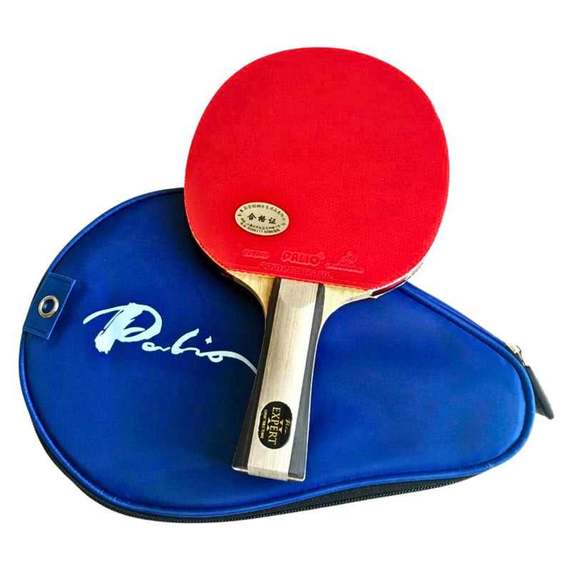 Expert Table Tennis Palio Expert 2.0 Table Tennis Racket & Case | ITTF-Approved Ping Pong Paddle for Beginners | High Spin & Control - Image 1